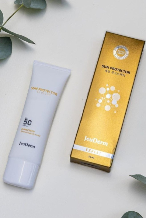 Sun Protector | Krem z peptydami przeciwsłoneczny SPF 50 | JeuDerm Sun Protector | Krem z peptydami przeciwsłoneczny SPF 50 | JeuDerm