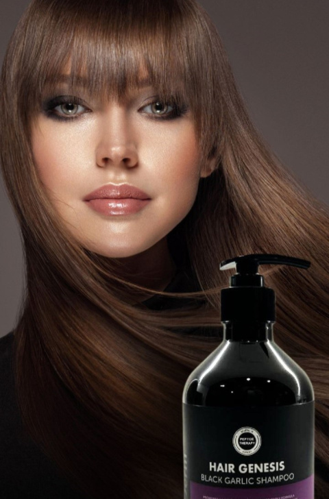 Hair Genesis Black Garlic Shampoo | Szampon wzmacniający z ekstraktem z czarnego czosnku | JeuDerm Hair Genesis Black Garlic Shampoo | Szampon wzmacniający z ekstraktem z czarnego czosnku | JeuDerm