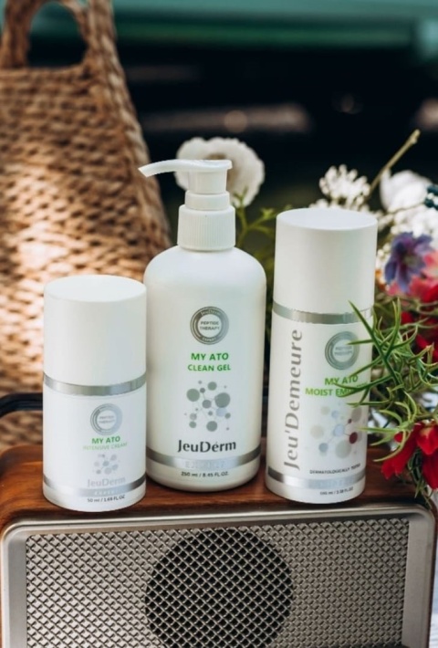 My Ato Moist Emulsion | Emulsja nawilżająca dla wszystkich rodzajów skóry wrażliwej | JeuDerm