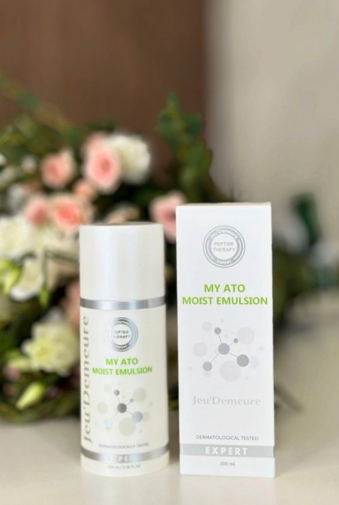 My Ato Moist Emulsion | Emulsja nawilżająca dla wszystkich rodzajów skóry wrażliwej | JeuDerm