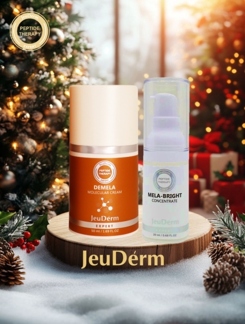 Zestaw De-Mela | Zestaw do pielęgnacji skóry z przebarwieniami | JeuDerm