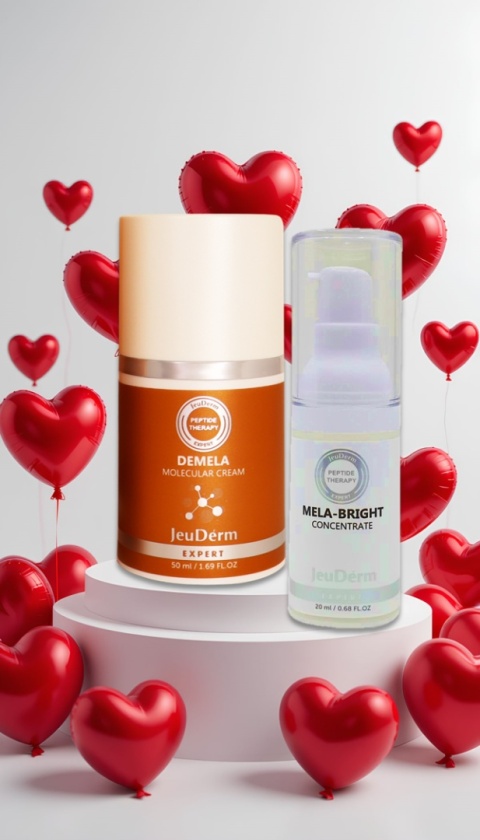 Zestaw De-Mela | Zestaw do pielęgnacji skóry z przebarwieniami | JeuDerm