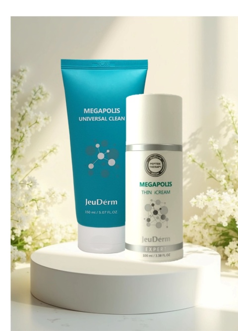Zestaw Megapolis | Pielęgnacja skóry o działaniu ochronnym i nawilżającym | JeuDerm