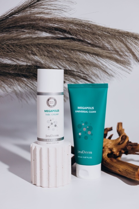 Zestaw Megapolis | Pielęgnacja skóry o działaniu ochronnym i nawilżającym | JeuDerm